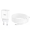 Incarcator de retea Hoco C76A Plus Type-c to Lighting (PD20W)[White]